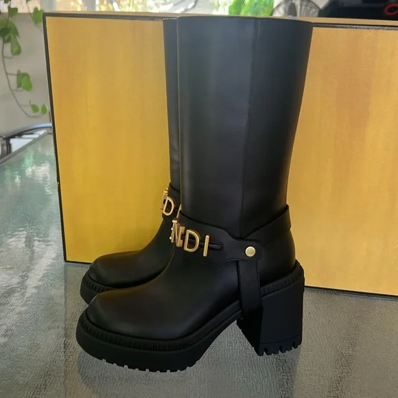Fendi Biker Boot - Picture 3 of 14